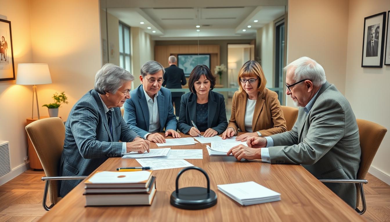 Retirement planning legal support